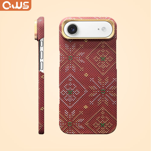 Aramid Fiber Magnetic Phone Case for iPhone 17