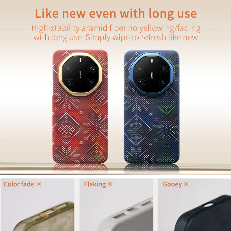 Aramid Fiber Magnetic Phone Case for HUAWEI Mate 80