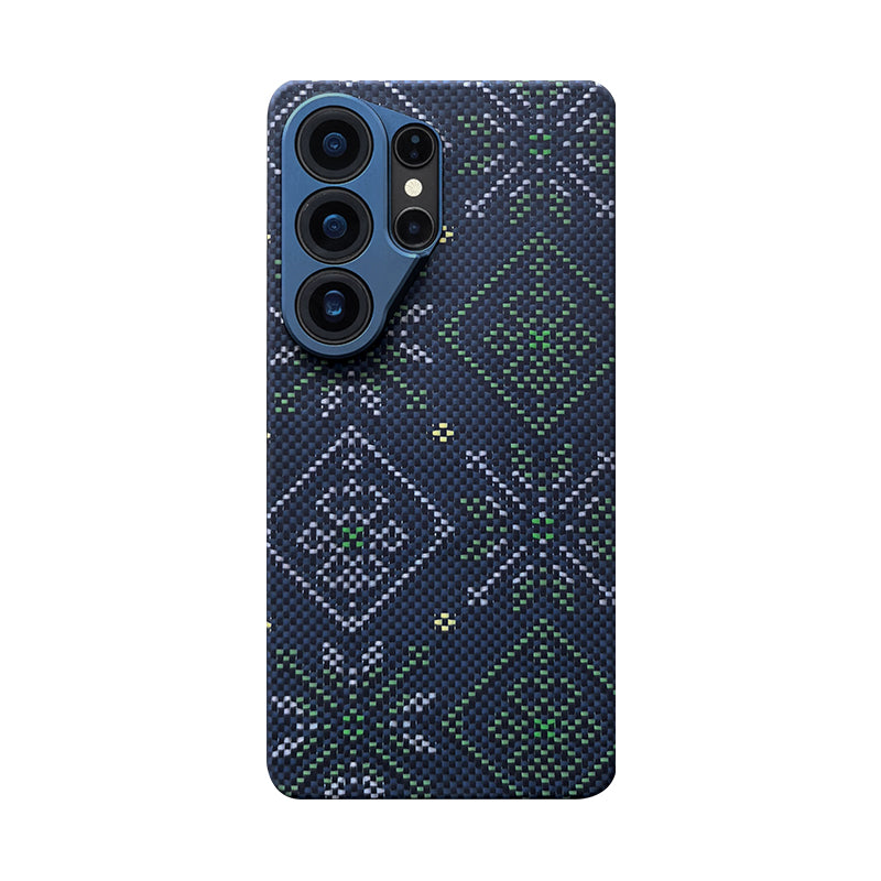 Aramid Fiber Set of Magnetic Ring Phone Case for Samsung Galaxy S26 Ultra Multicolored